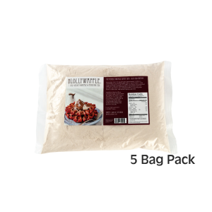 Just Add Water Red Velvet Waffle and Pancake Mix by LollyWaffle - 5 lbs.