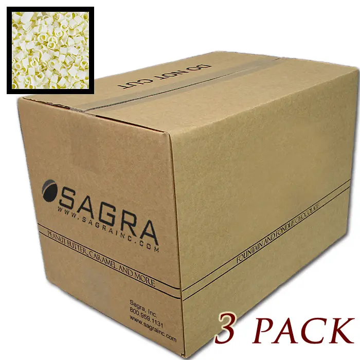 Cioccolata Calda Sipping Chocolate - 30 lbs. - White