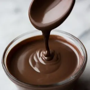 Vegan Milk Chocolate Sauce, Vegan Dipping Chocolate