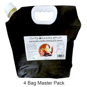 LollyWaffle 5 Sagra Pistachio Dessert Sauce 44 Lbs.