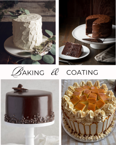 A beautifully decorated cake topped with dark chocolate hazelnut, milk chocolate, caramel, and white chocolate sauces